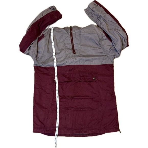 Dravus Men's Cotton Windbreaker Pouch Pocket Gorpcore Side Zip Hooded Size Large - Picture 12 of 12